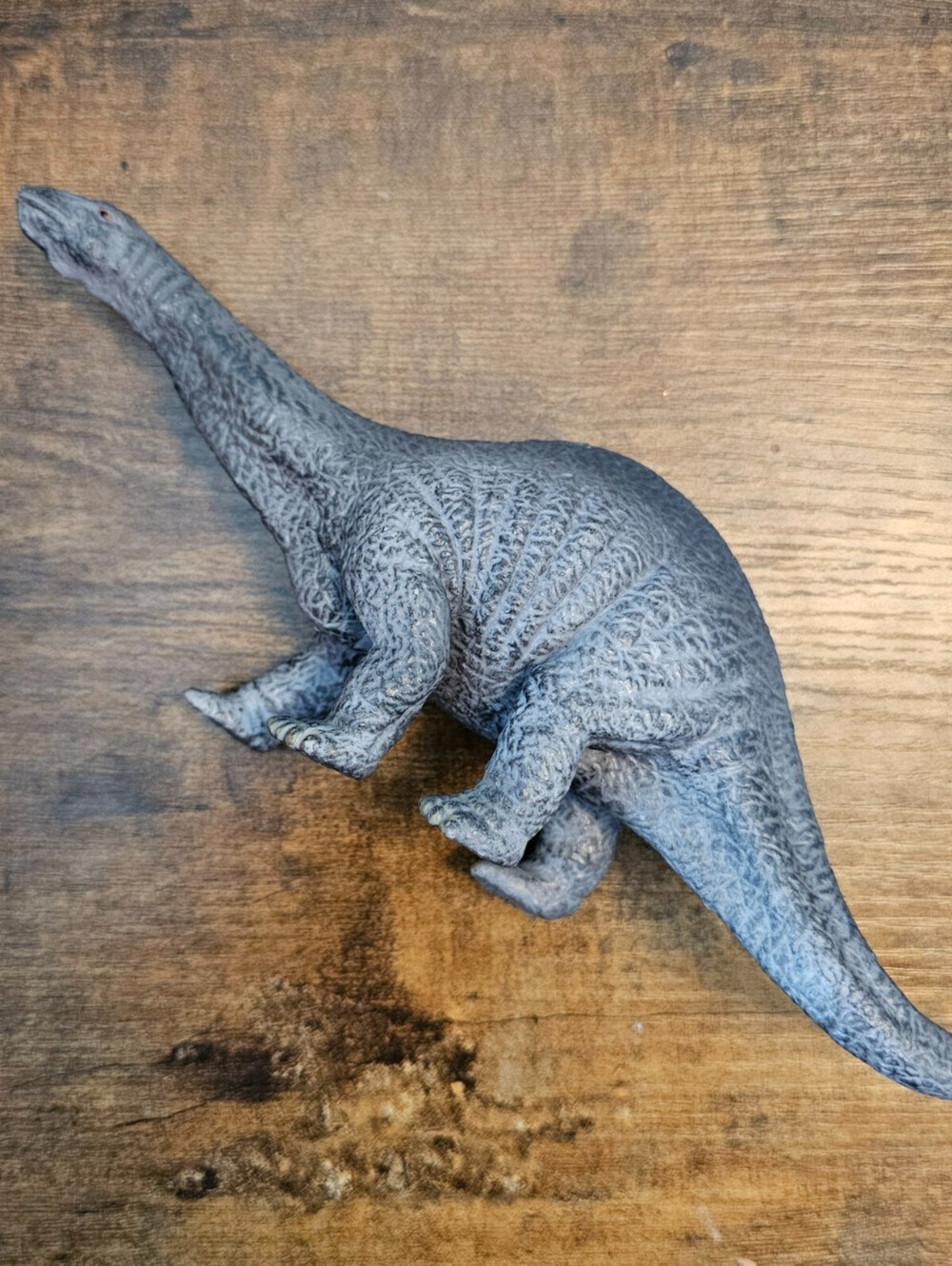 Schleich Apatosaurus 2002 Gray Dinosaur Action Figure Retired, Rare Model